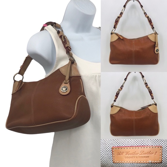 Dooney & Bourke Handbags - Dooney & Bourke All Weather Leather Slouch Bag